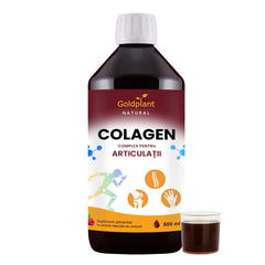 COLAGEN Complex pentru Articulații - 500ml Colagen lichid concentrat 12.500mg tip I si III, 40mg tip II