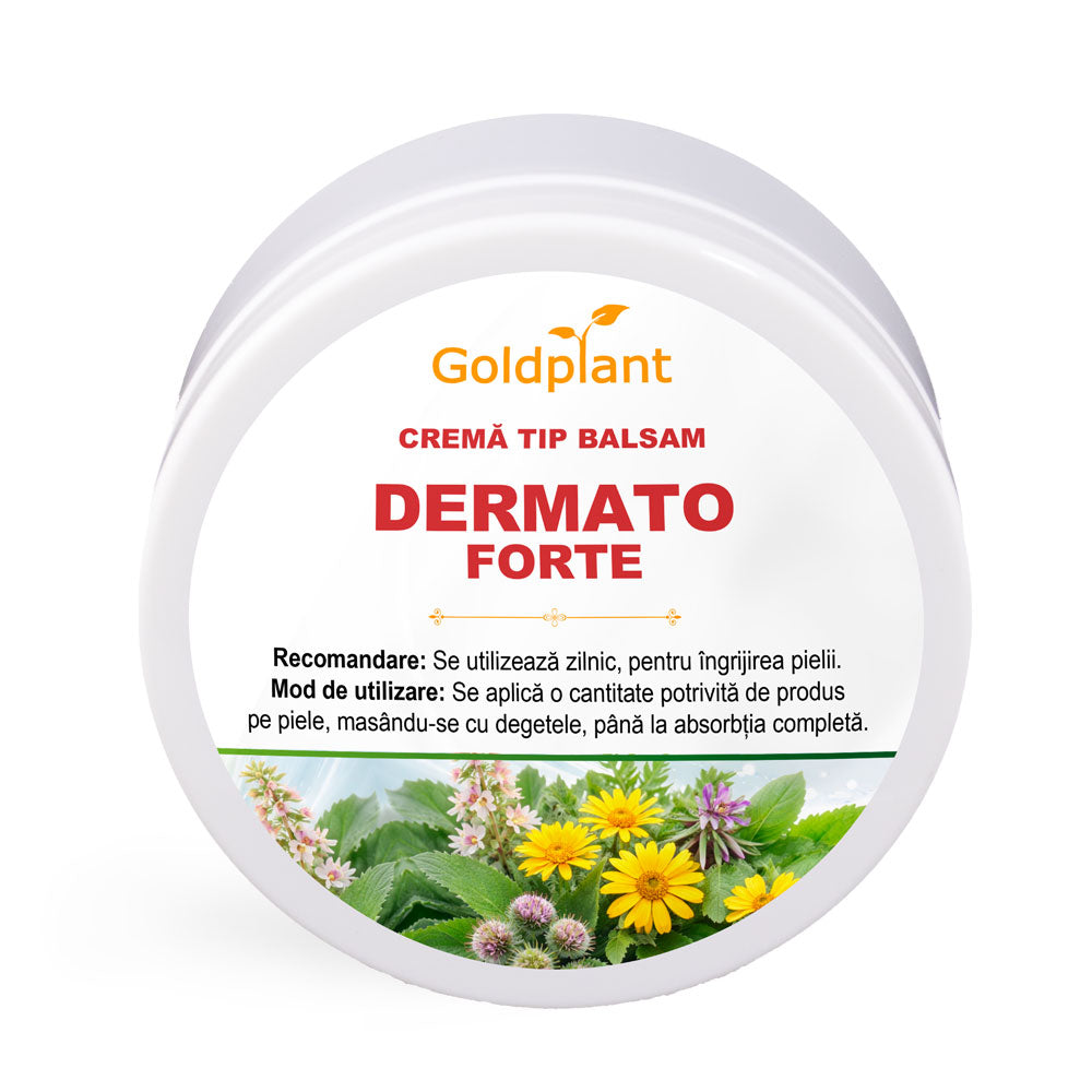 Dermato Forte – Cremă 100ml cu extracte concentrate din plante medicinale