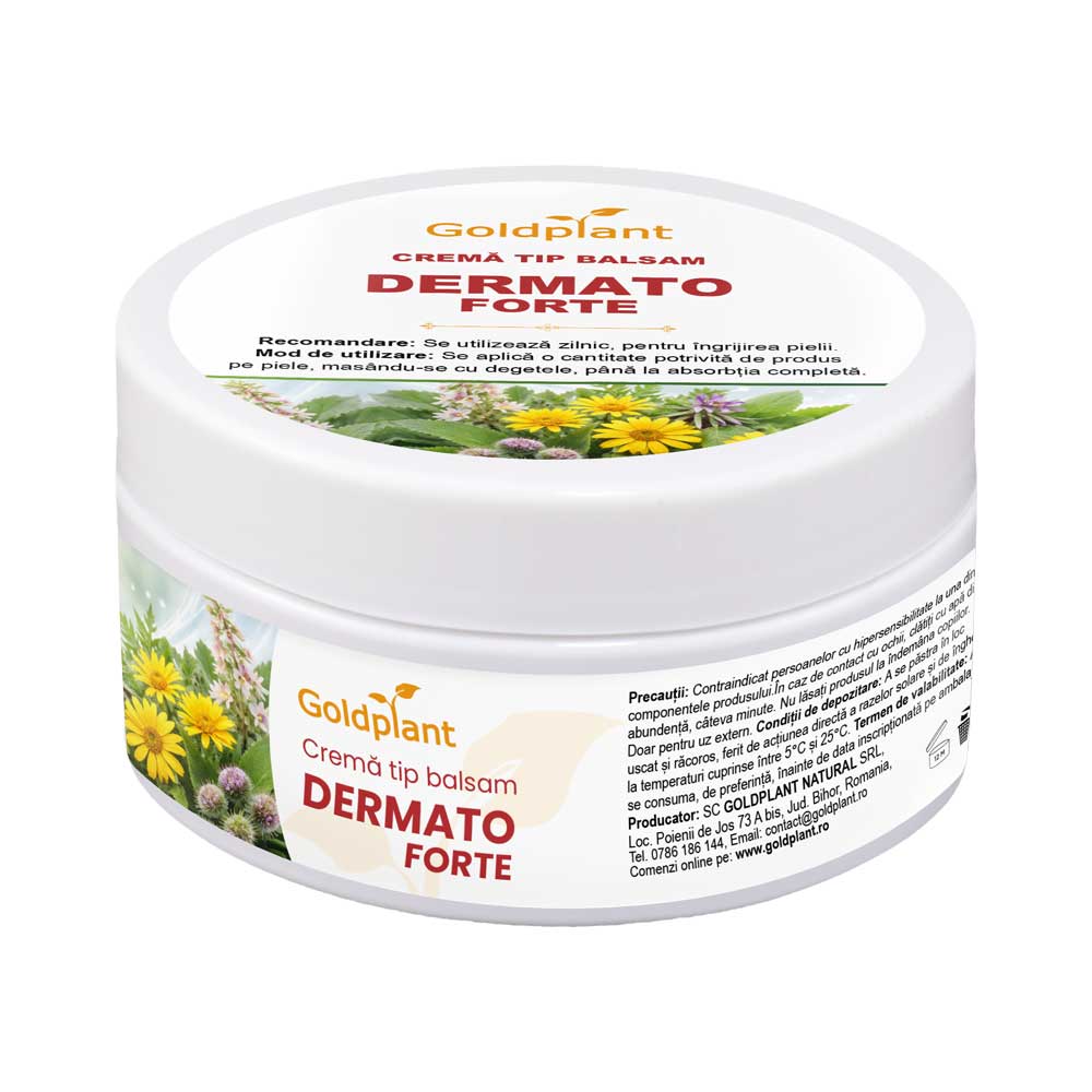 Dermato Forte – Cremă 100ml cu extracte concentrate din plante medicinale