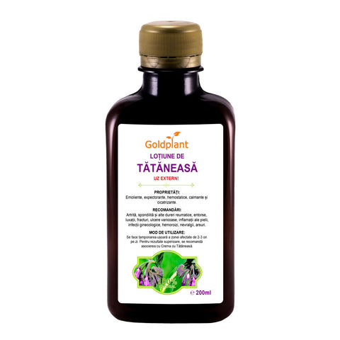 Tătăneasă – Loțiune 200ml, Extract concentrat