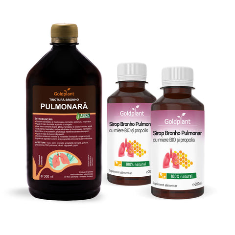 Pachet afecțiuni Respiratorii Bronho Pulmonar - Plămâni sănătoși