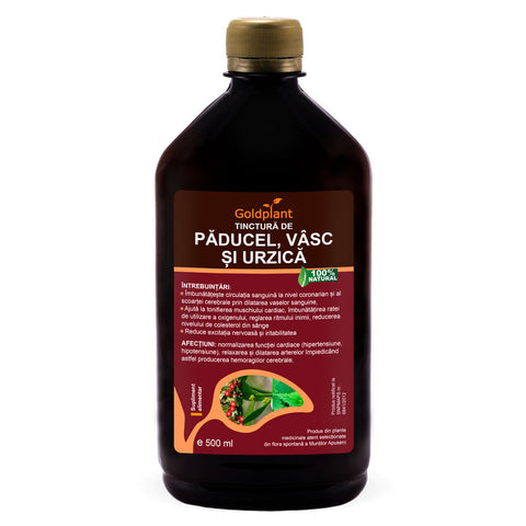 Tinctura de Paducel, Vasc si Urzica 500ml