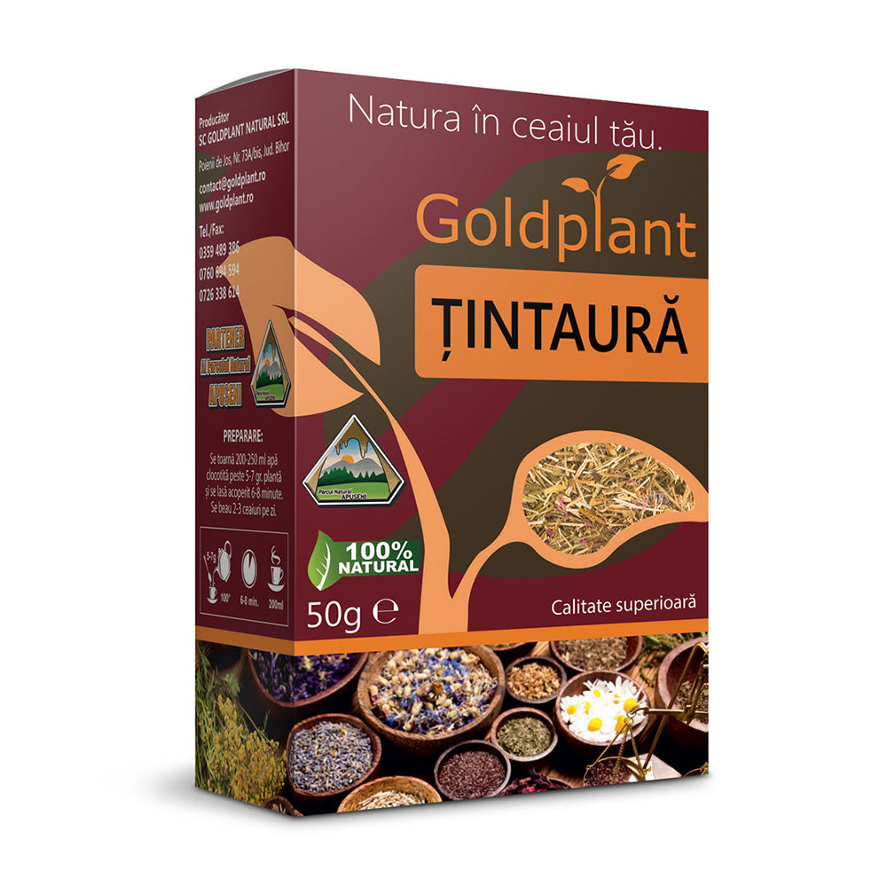 Tintaura Țintaură – Ceai natural 50g – Goldplant