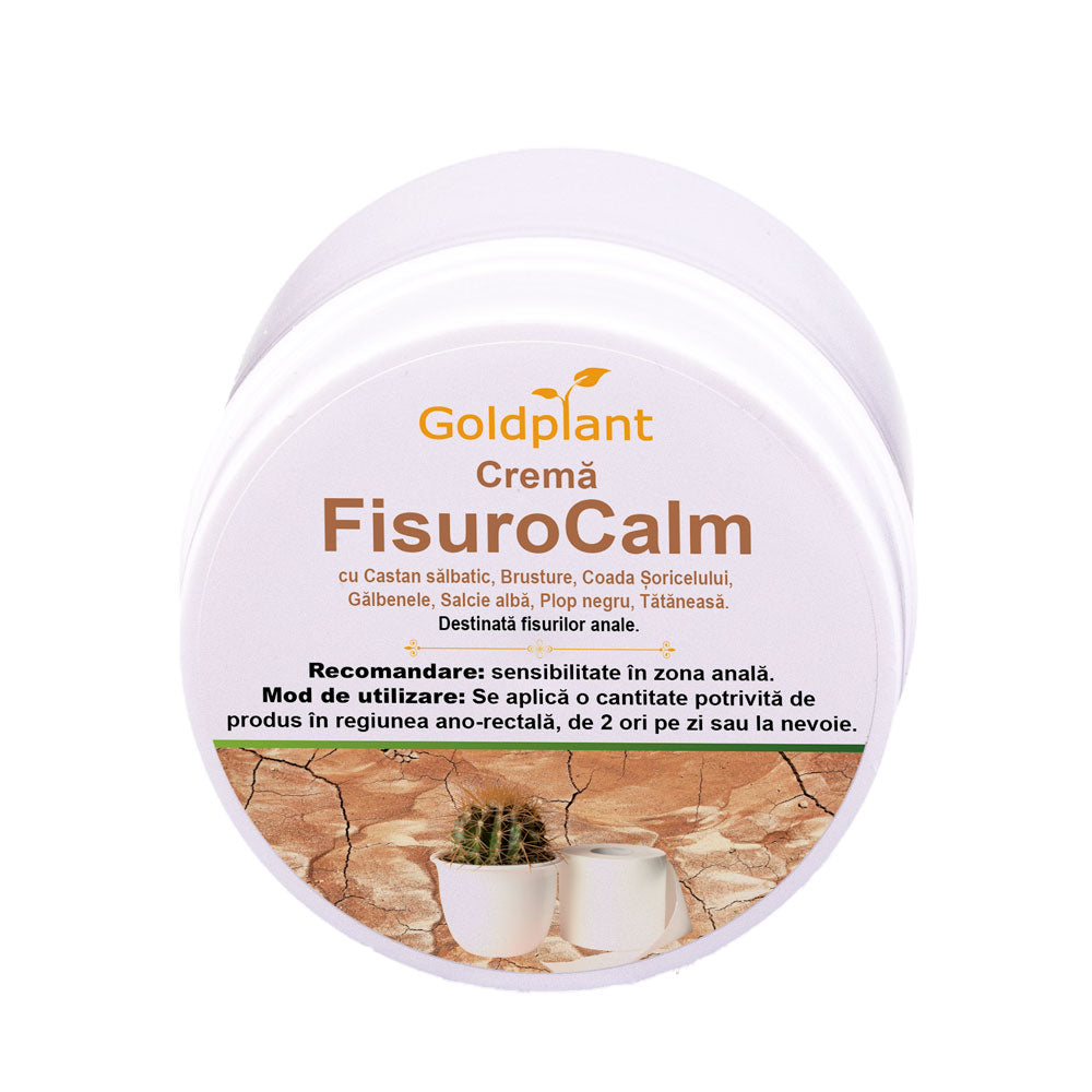 FisuroCalm – Cremă 50ml pentru fisuri anale