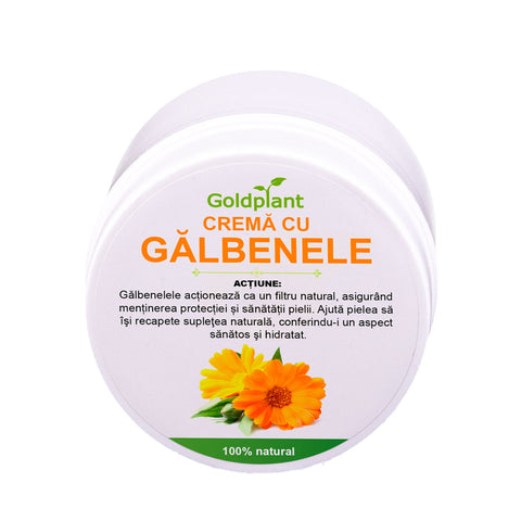 Gălbenele – Cremă 50ml cu Unturi naturale și extracte concentrate