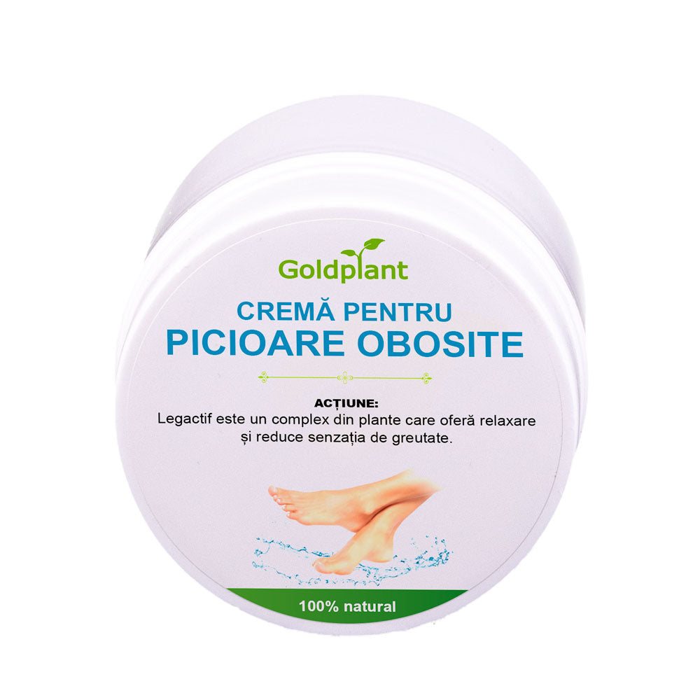 Picioare obosite – Cremă 50ml cu Unturi naturale și extracte concentrate