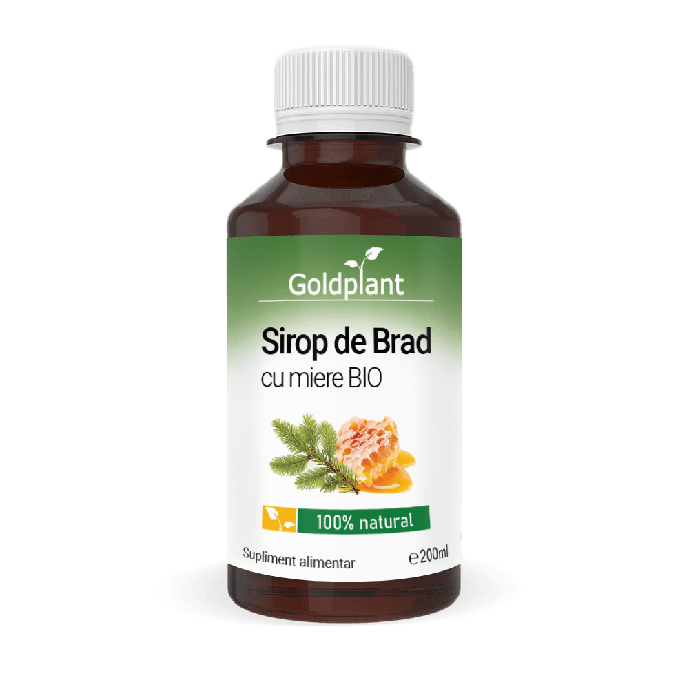 Brad cu miere BIO – Sirop 200ml, Extract concentrat din plante medicinale