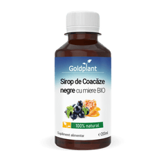 Sirop de Coacaze negre cu miere BIO 200ml