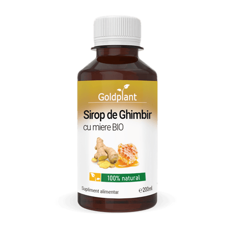 Sirop de Ghimbir cu miere BIO 200ml