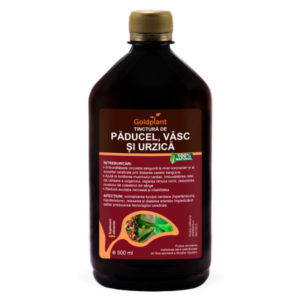 Tinctura de Paducel, Vasc si Urzica 500ml