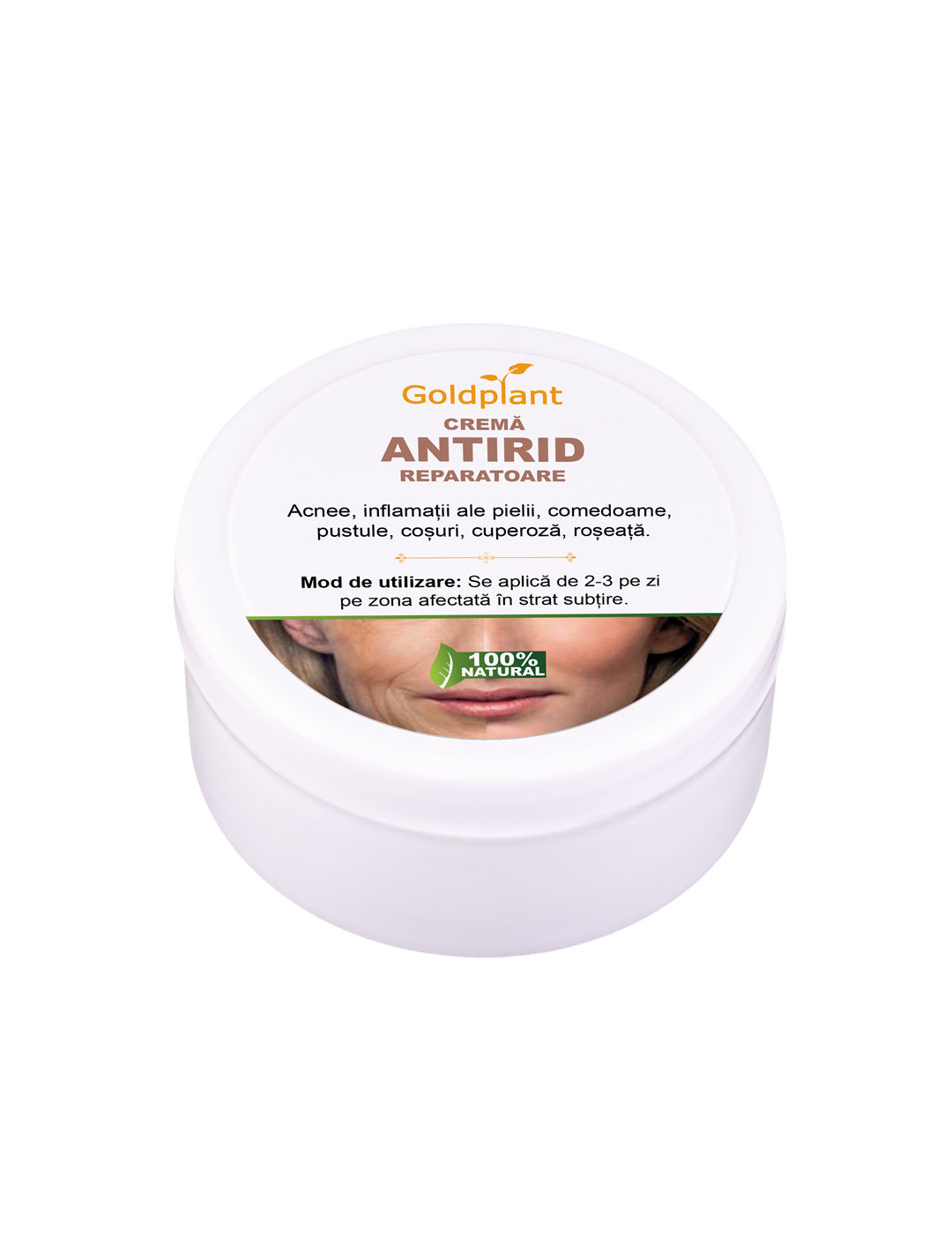 Crema UNT-Antirid intens nutritiva, 50 ml, Trio Verde : Farmacia Tei online