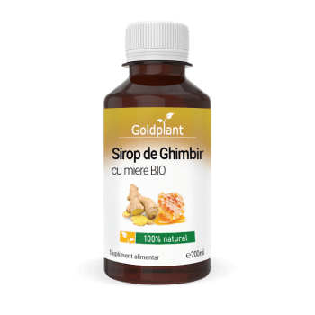 Sirop de Ghimbir cu miere BIO 200ml