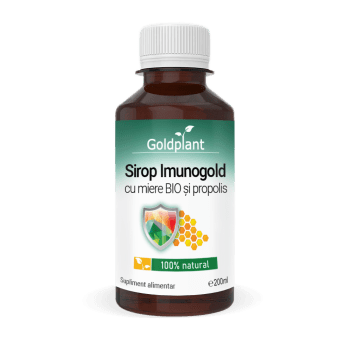 Sirop Imunogold cu miere BIO 200ml