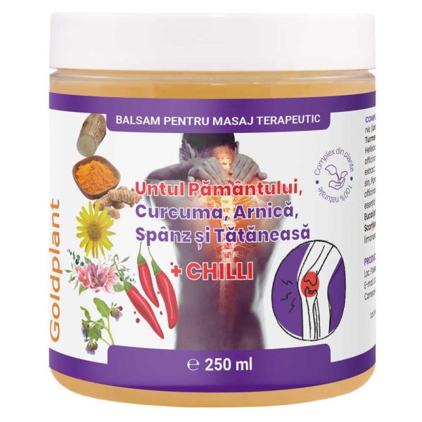 Gel Balsam Untul pamantului cu 5 plante 250ml